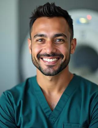 Medical professional headshot for hospital or practice profiles