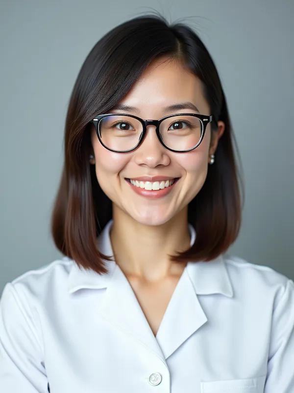 Physician headshot with clean composition