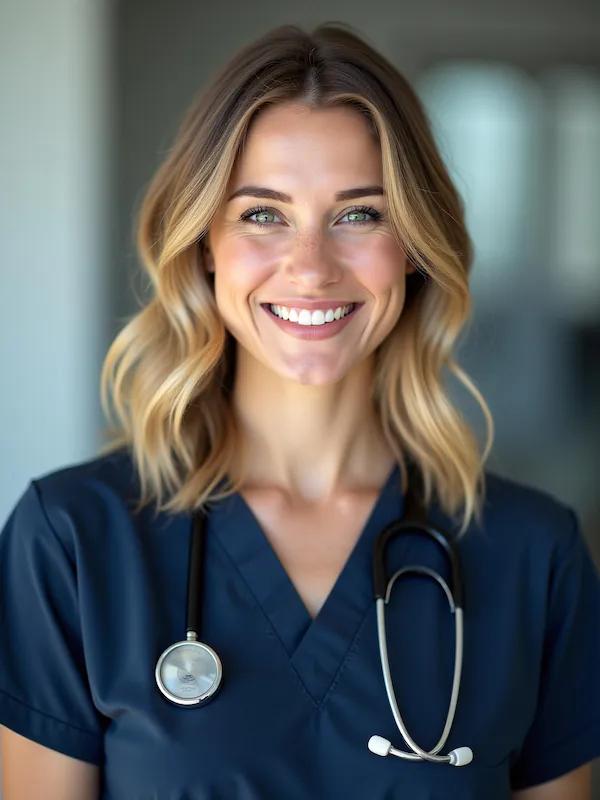 Doctor headshot for hospital and practice directories