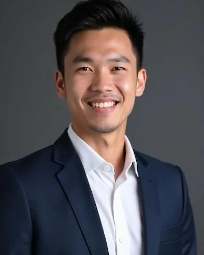 Professional AI headshot example for LinkedIn and business use – 10