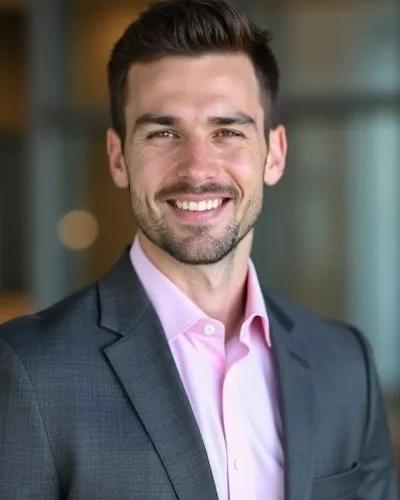 Professional AI headshot example for LinkedIn and business use – 13