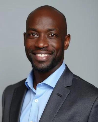 Professional AI headshot example for LinkedIn and business use – 3