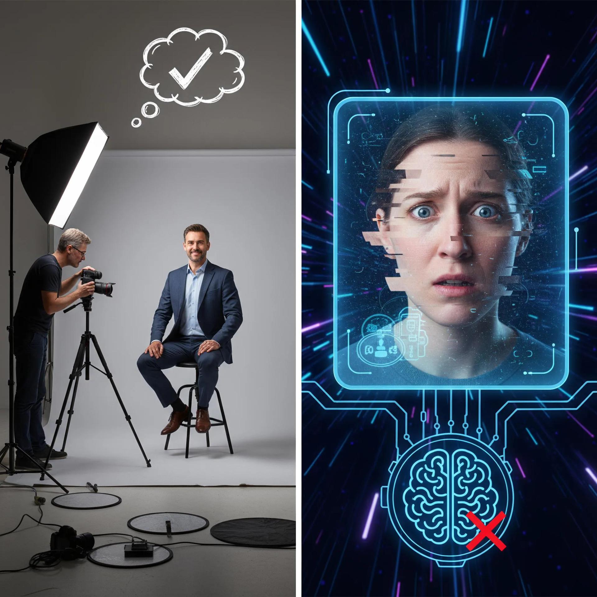 5 Situations Where a Traditional Studio Headshot Still Beats AI: And Where It Doesn't