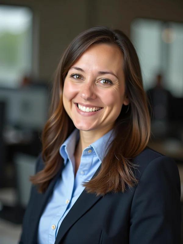 Professional LinkedIn profile photo showing confidence and approachability