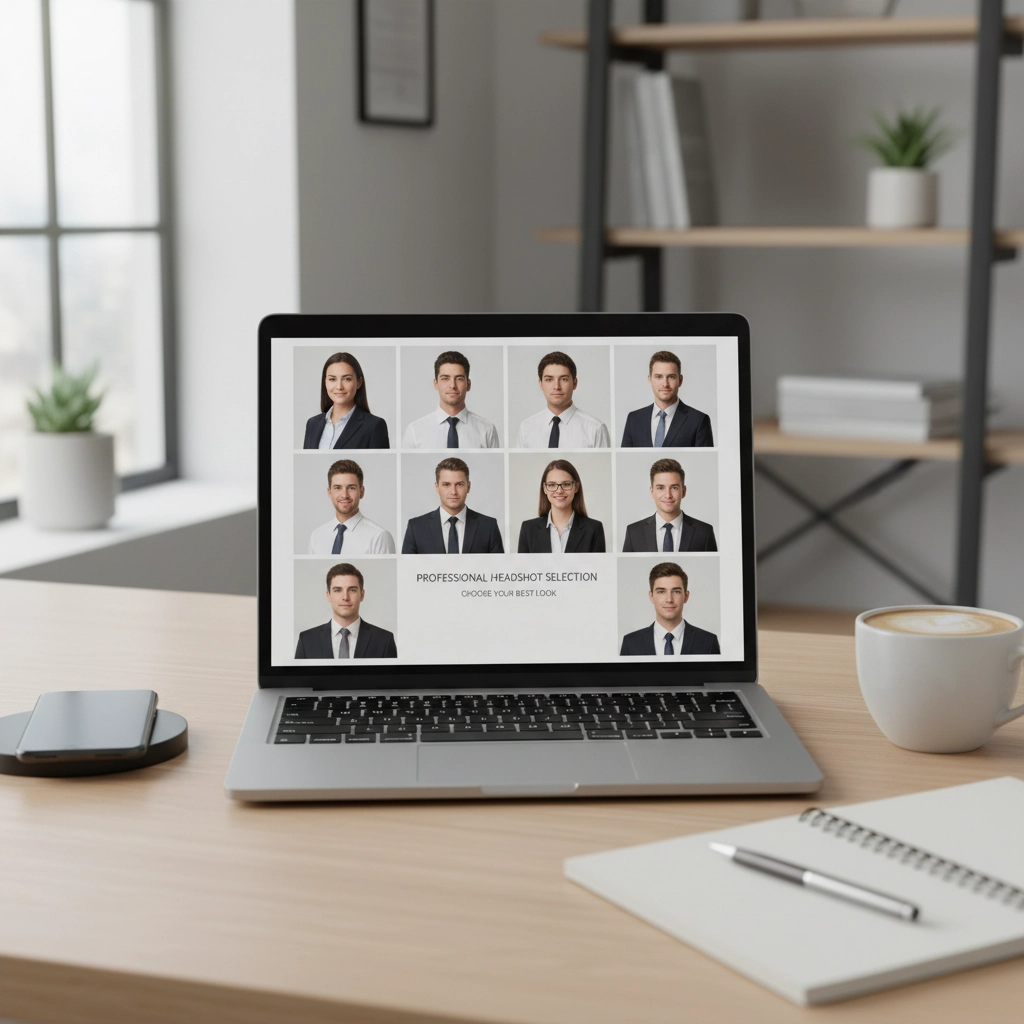 Remote professional headshot