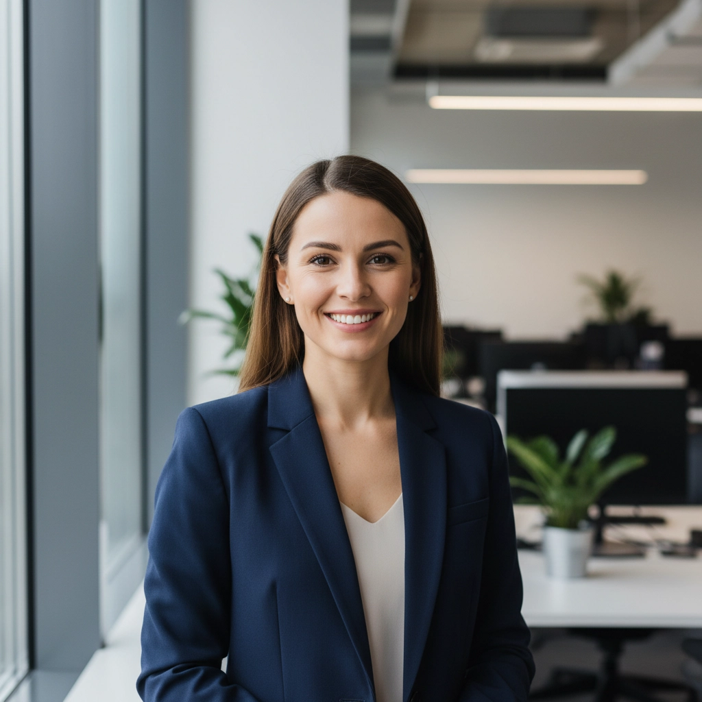 Professional headshot example