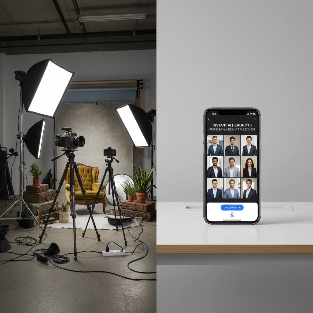 AI vs traditional photography comparison