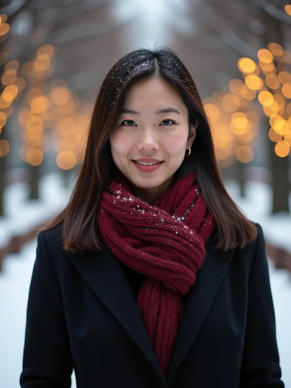 Christmas headshot example 16