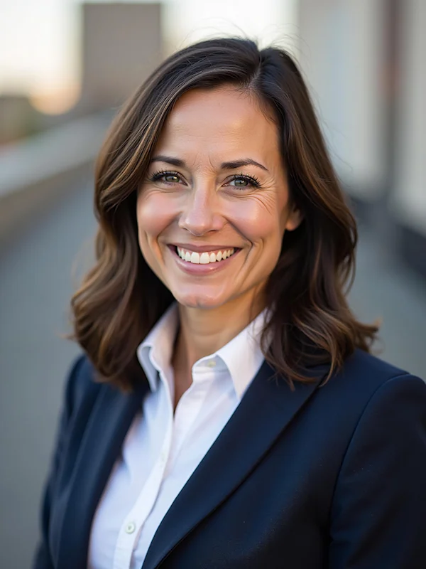 Professional headshot example