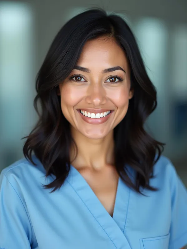 Medical professional headshot example 1